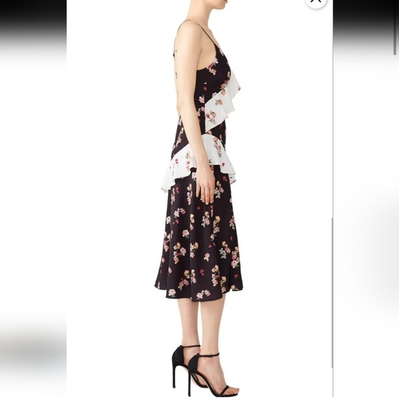 KEEPSAKE the Label Black and Floral Dress size XS - Picture 14 of 16